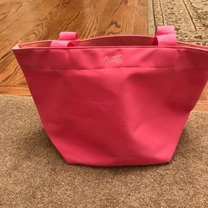 ROOTS authentic small pink tote